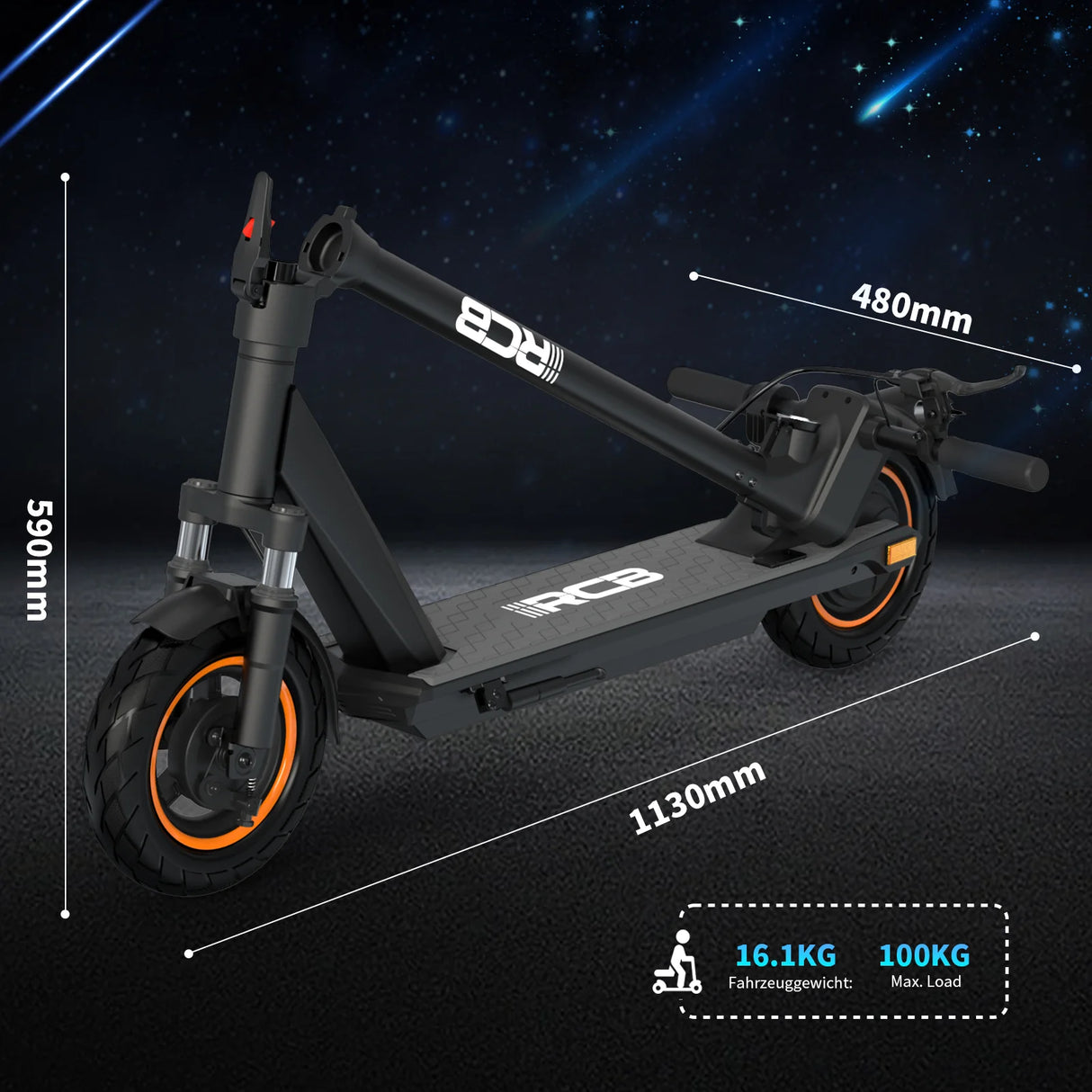 RCB EV10Z Abe Elektroroller