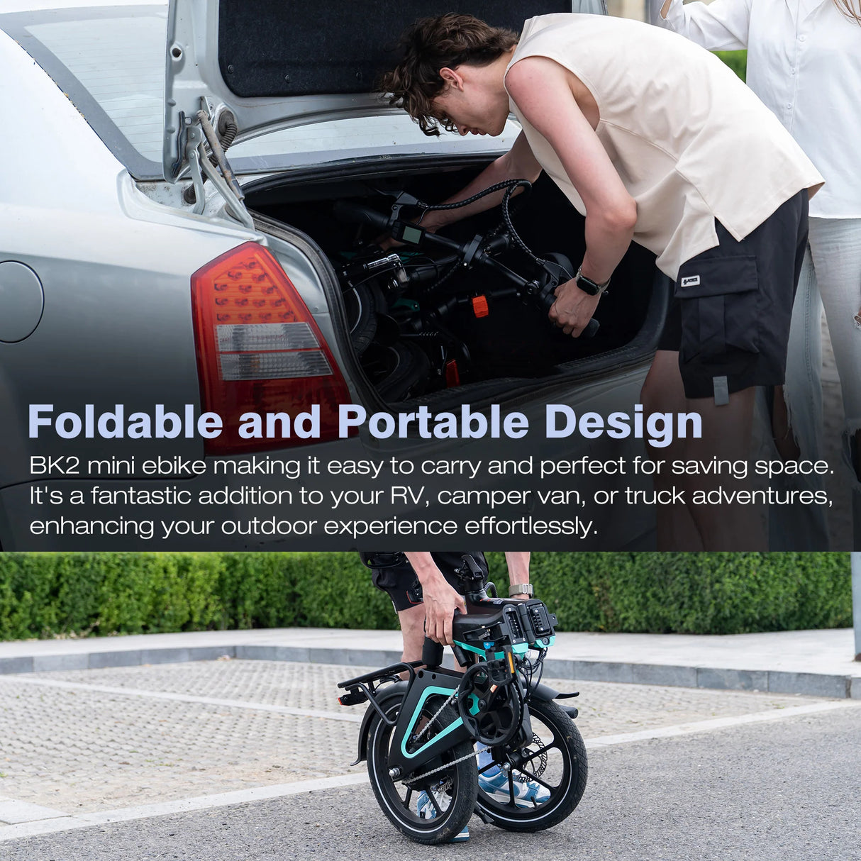 HITWAY BK2 Klappe elektrisches Fahrrad