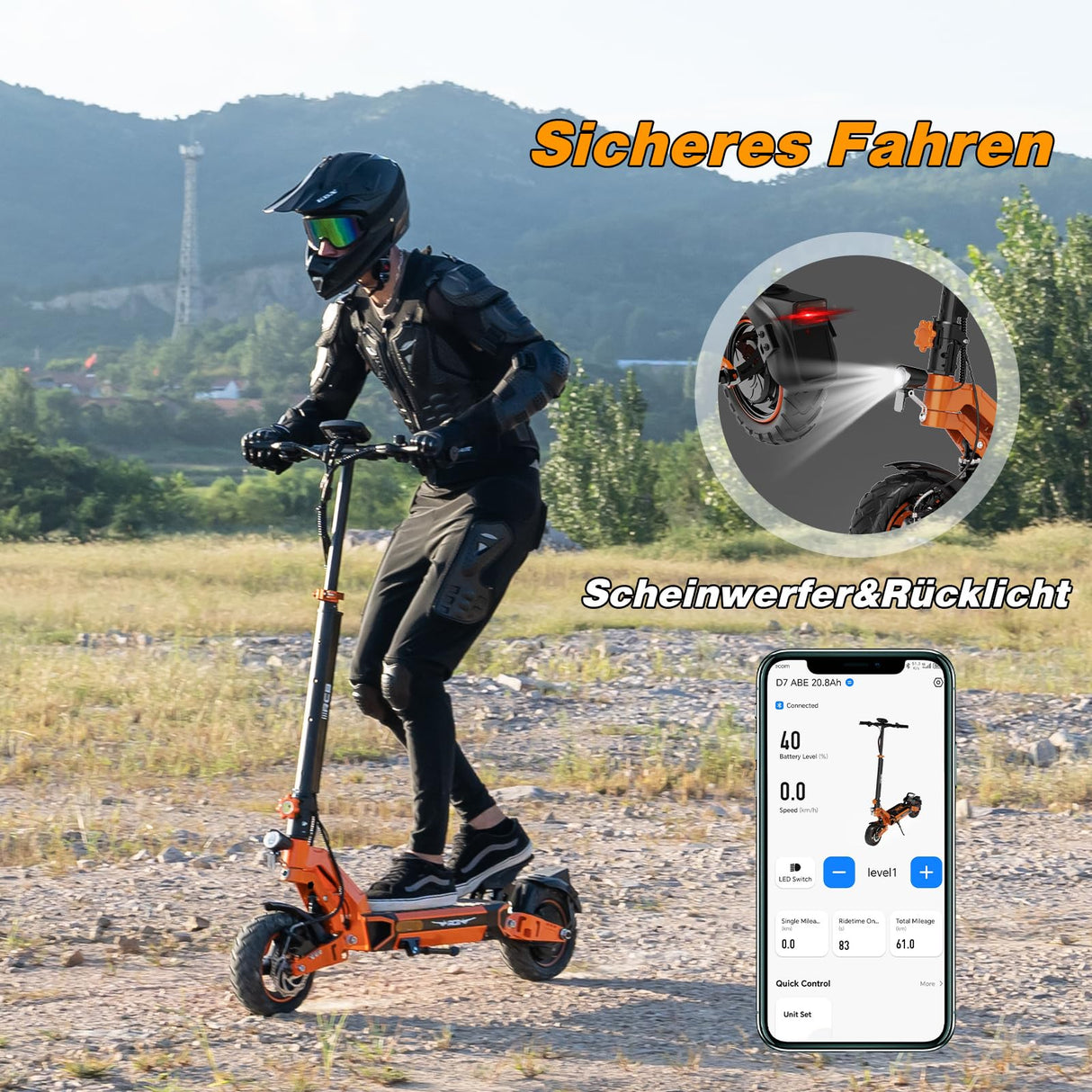 RCB D7 Abe Elektrische Walze (RCB Tech D7)