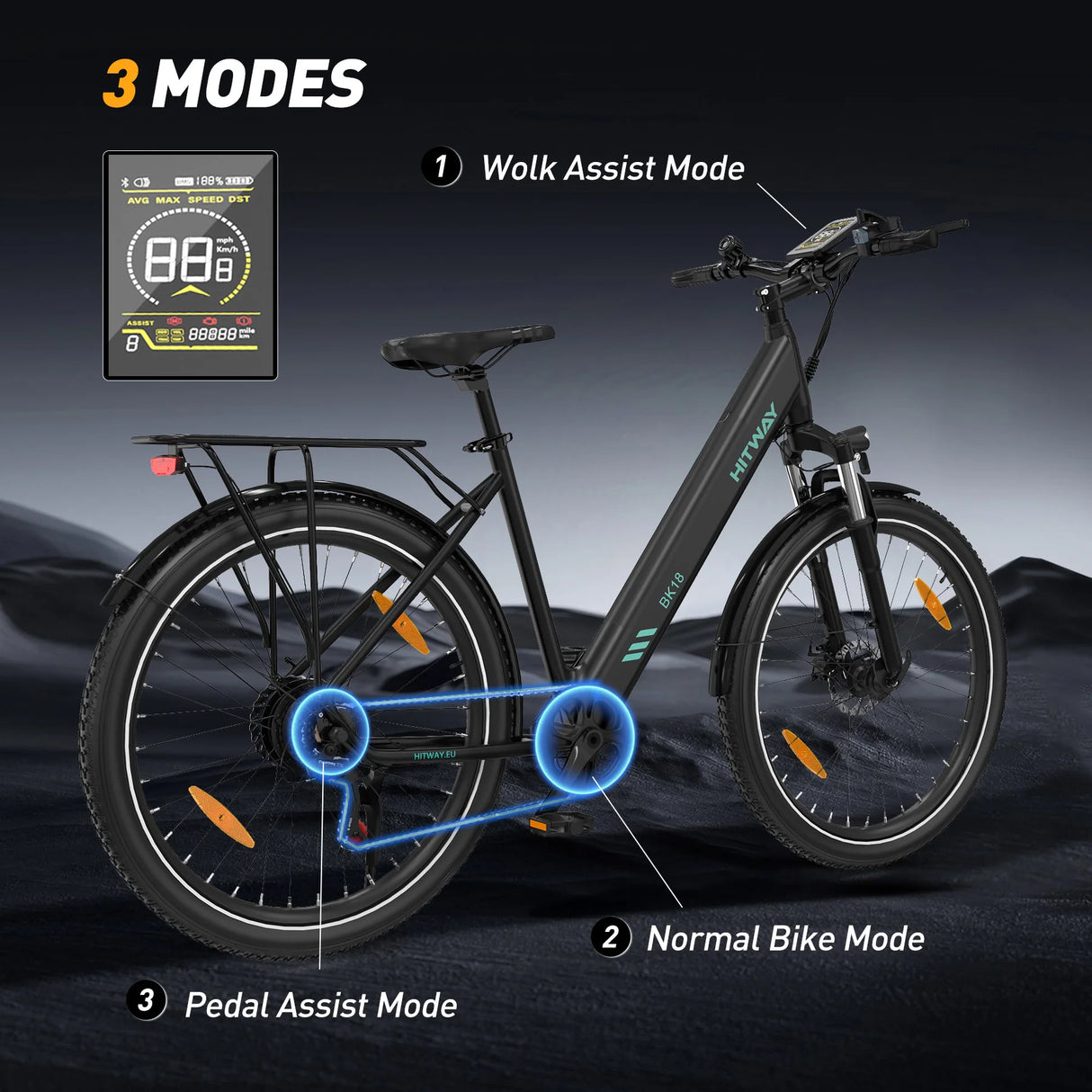 HITWAY BK18 Electric Bike