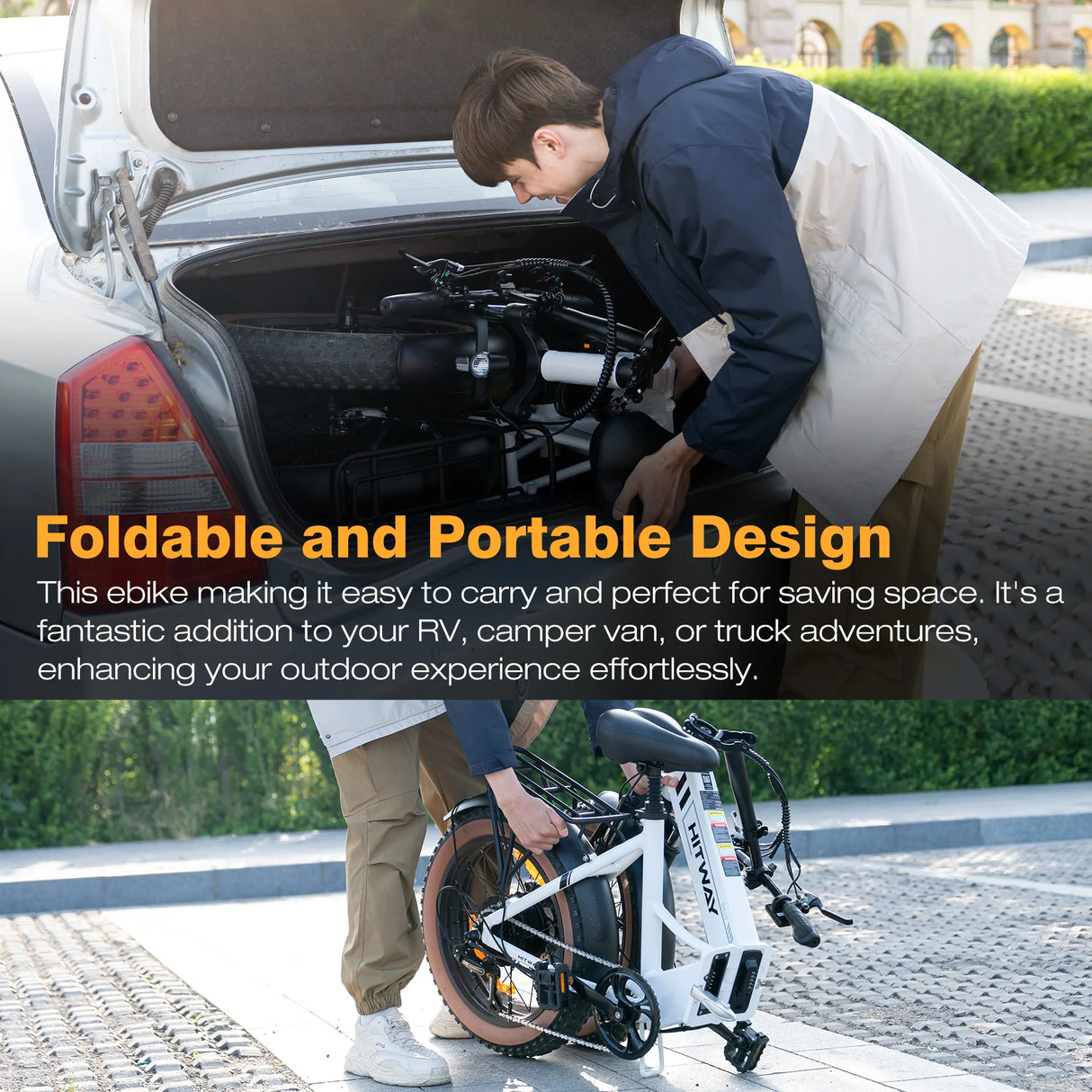 HITWAY BK20 Klappe elektrisches Fahrrad