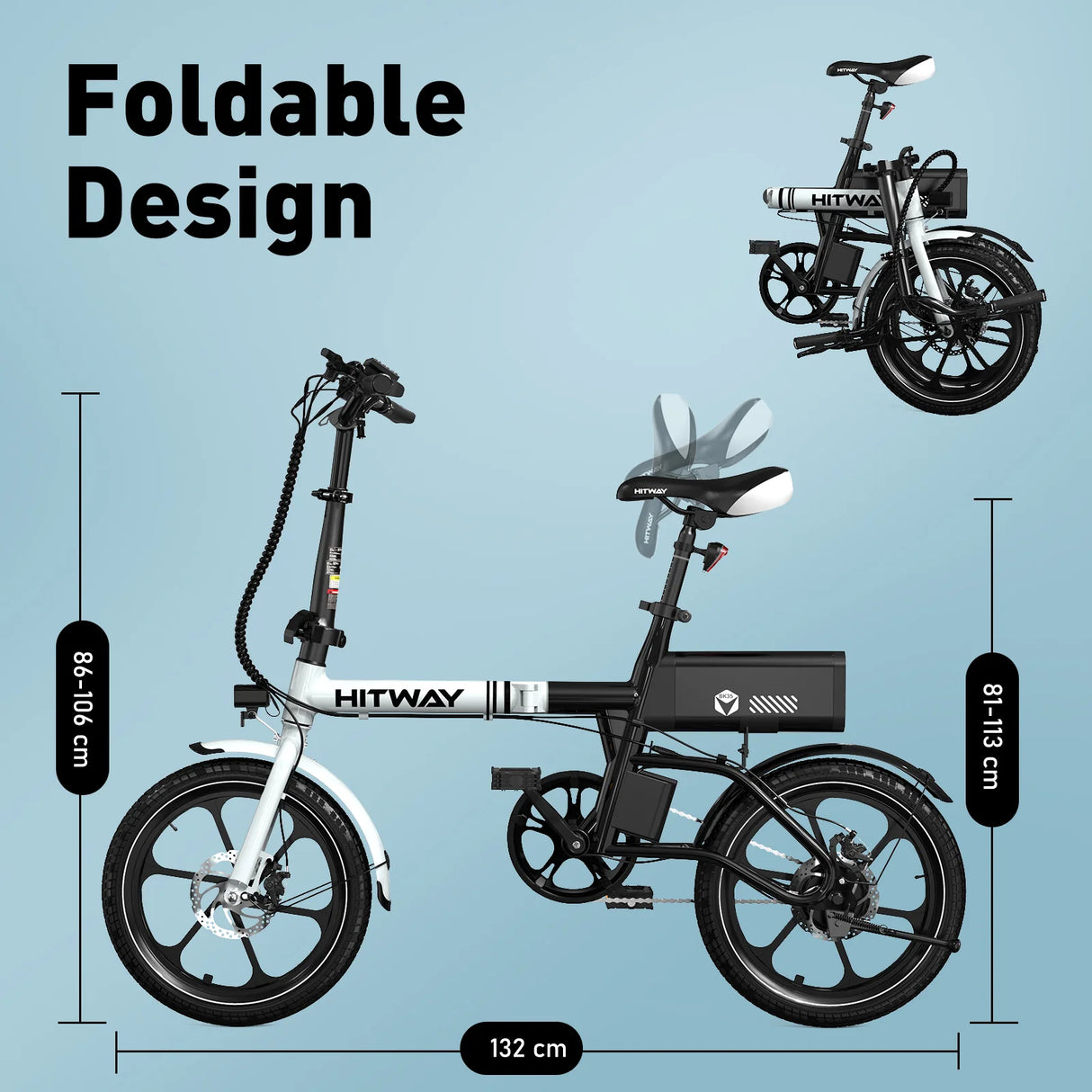 HITWAY BK35s Falten -Elektrofahrrad