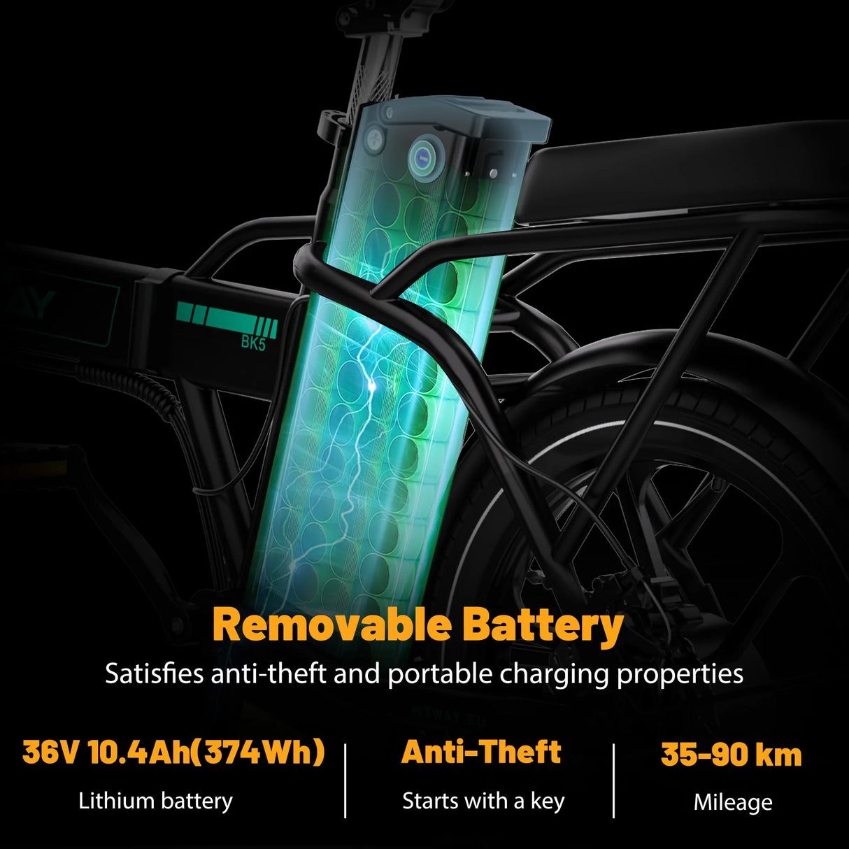 HITWAY BK5s Falten -Elektrofahrrad