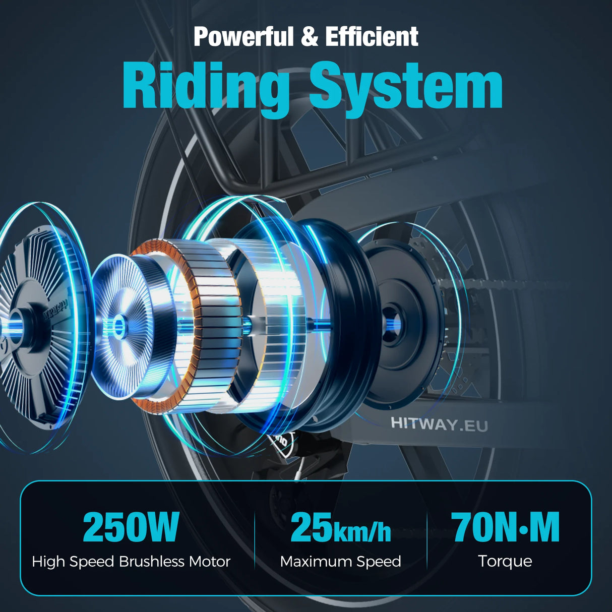 HITWAY BK10S Pro Faltbares Elektrofahrrad