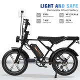 RCB G19 Elektrofahrrad für Erwachsene (RCB App & NFC E Bike)