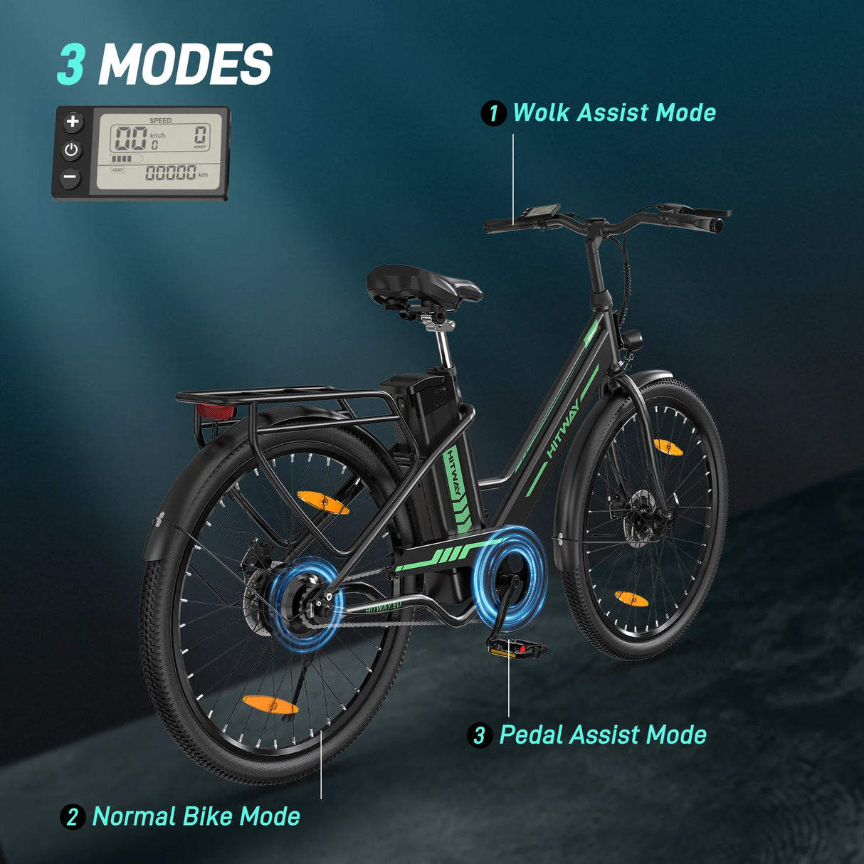 HITWAY BK8S Elektrofahrrad