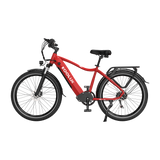 KOOLUX E-Bike X2 Kenda Tyre E-Bike, Red, Lateral Image5