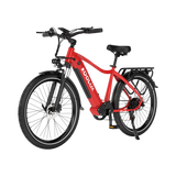 KOOLUX E-Bike X2 Kenda Tyre E-Bike, Red, Lateral Image4