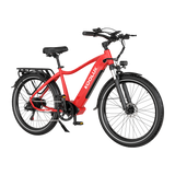 KOOLUX E-Bike X2 Kenda Tyre E-Bike, Red, Lateral Image2