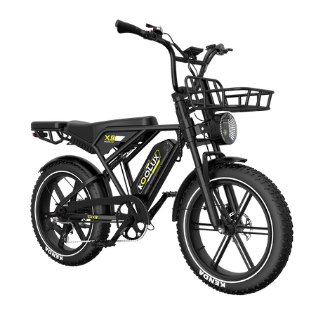 KOOLUX E-Bike X9 Kenda Tyre E-Bike, Lateral Image1