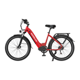 KOOLUX E-Bike X2 Kenda Tyre E-Bike, Red, Lateral Image5