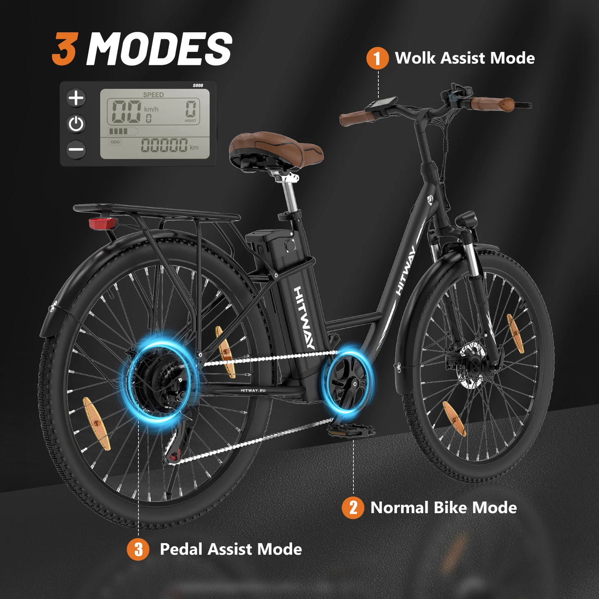 HITWAY BK31 Elektrofahrrad