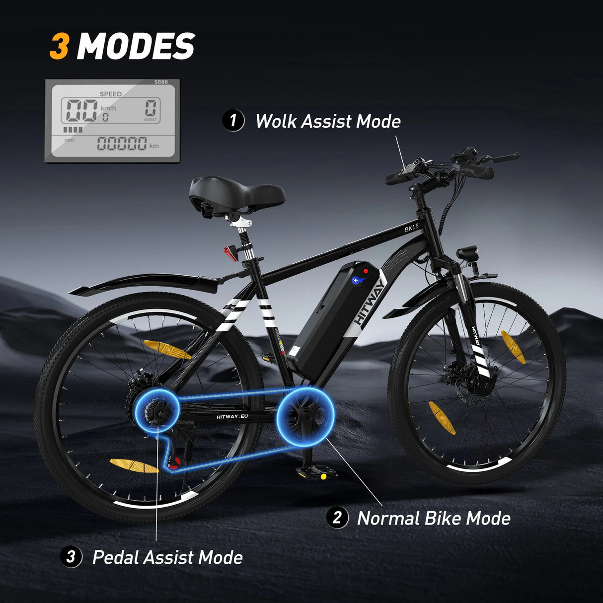 HITWAY BK15 Elektrofahrrad